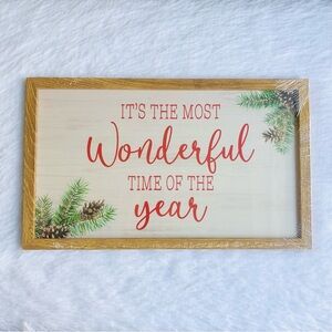 It's The Most Wonderful Time of The Year Frame